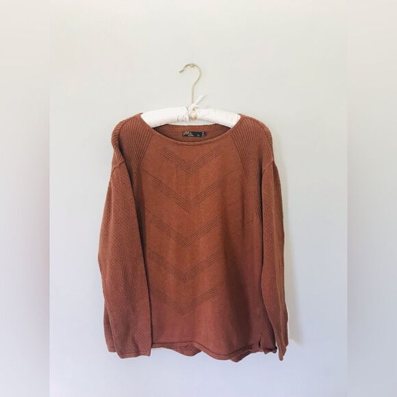 Prana | mainspring sweater in rust | size XL - Picture 5 of 7